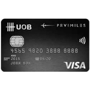 UOB PRVI Miles Visa Credit Card