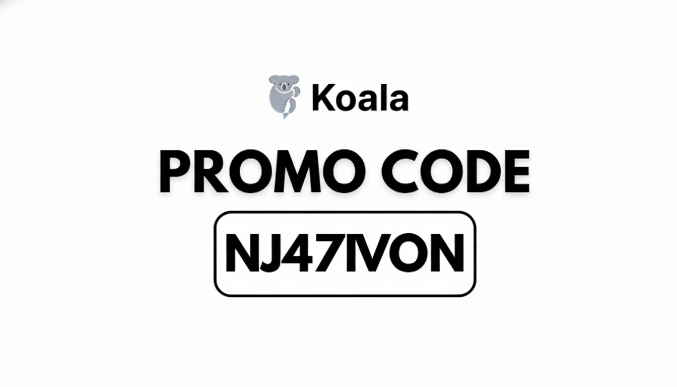 Koala AI Promo Code 2026 [NJ47IVON] – Save 15% on Your First Subscription -  Seedly
